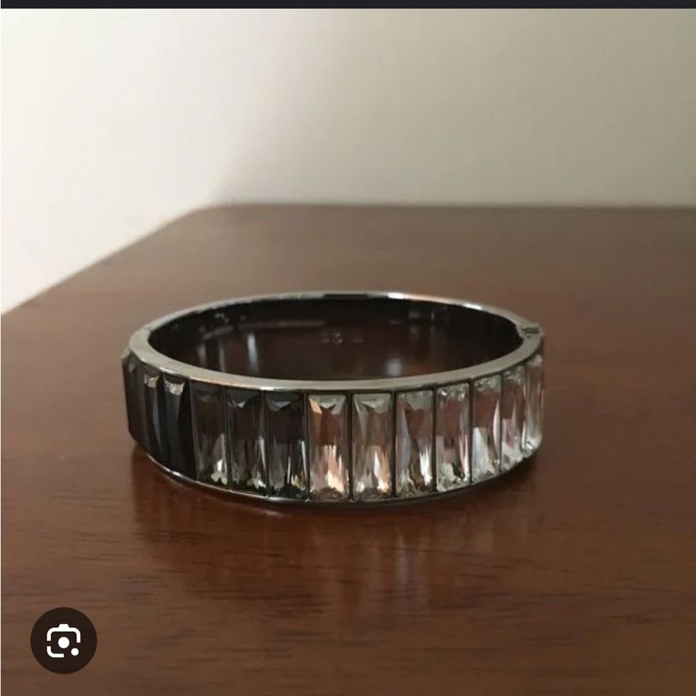 Swarovski crystal ombré bangle
